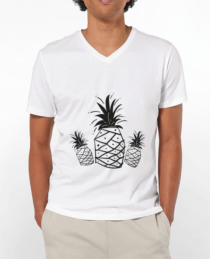 T-shirt homme CRAZY PINEAPPLE par IDÉ'IN