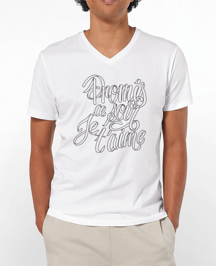 T-shirt homme Ce soir je t'aime par Promis