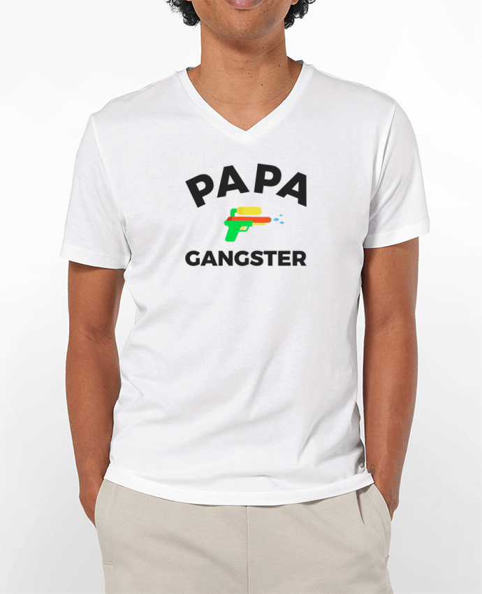 T-shirt homme Papa Ganster par Ruuud