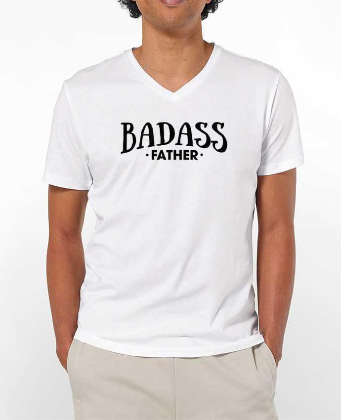 T-shirt homme Badass Father par tunetoo