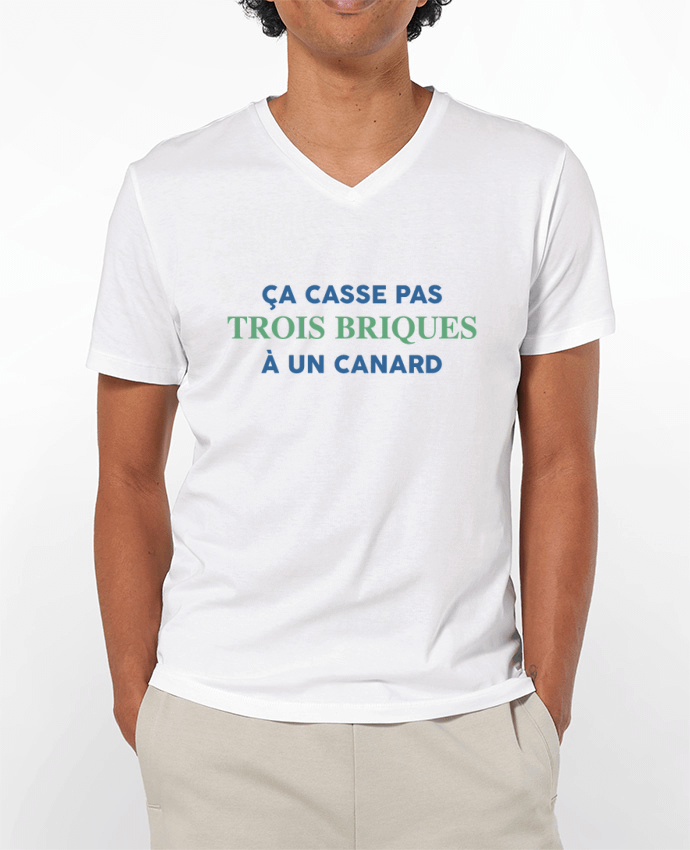 T-shirt homme Ça casse pas trois briques par tunetoo