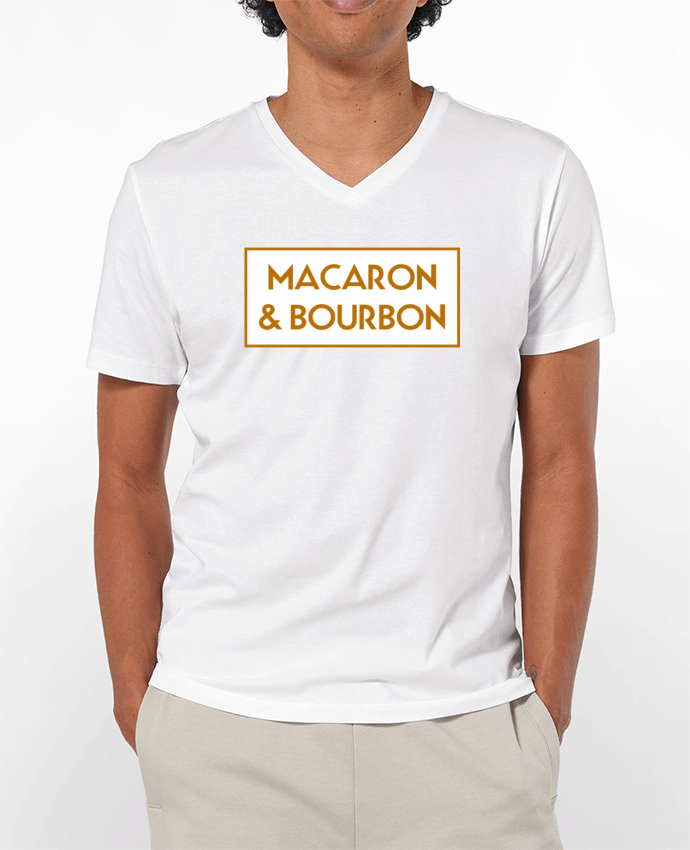 T-shirt homme Macaron et bourbon par tunetoo