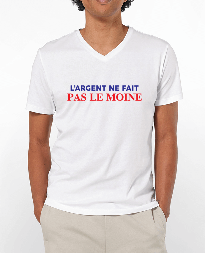 T-shirt homme L'argent ne fait pas le moine par tunetoo