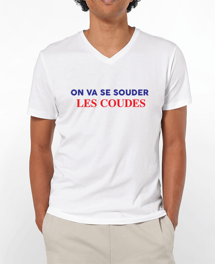 T-shirt homme On va se souder les coudes par tunetoo
