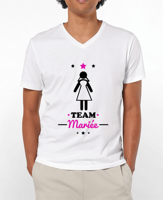 T-shirt homme Team mariée : enterrement de vie de jeune fille par Benichan