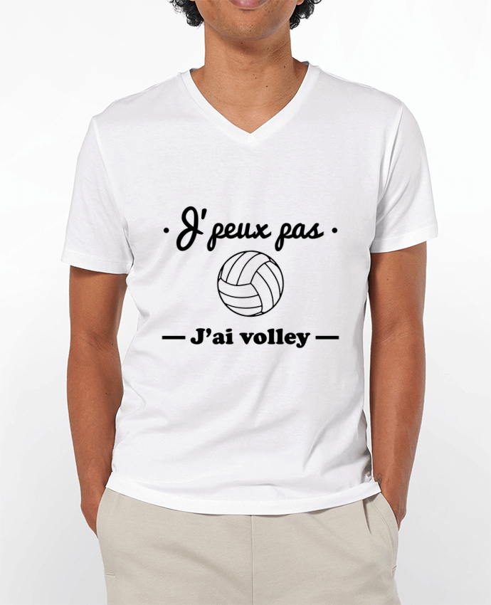 T-shirt homme J'peux pas j'ai volley , volleyball, volley-ball par Benichan