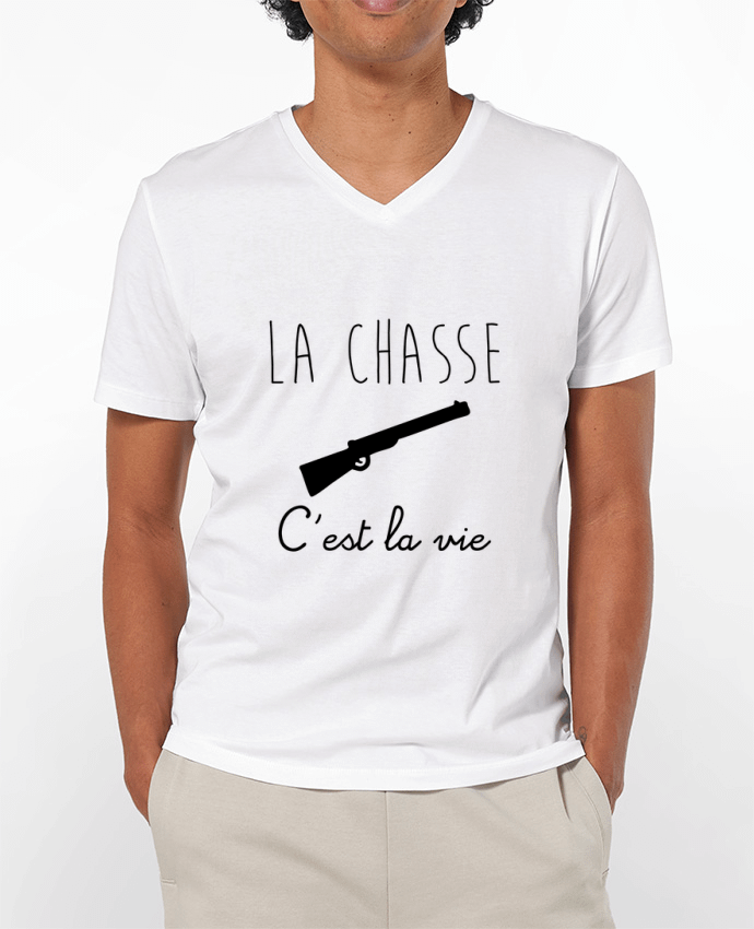 T-shirt homme La chasse c'est la vie, chasseur par Benichan