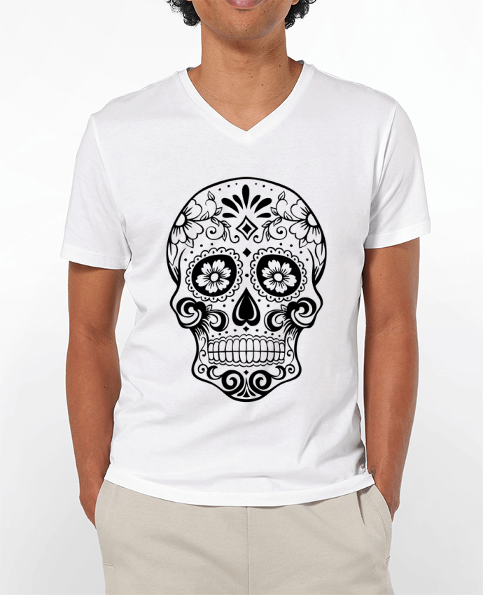T-shirt homme Tête de Mort par Freeyourshirt.com