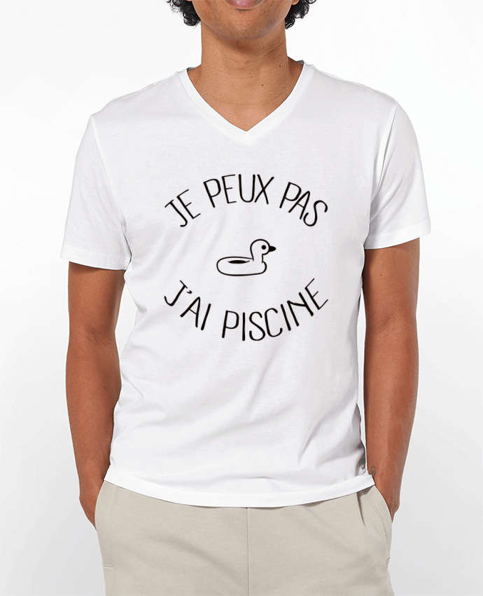 T-shirt homme Je peux pas j'ai piscine par Freeyourshirt.com