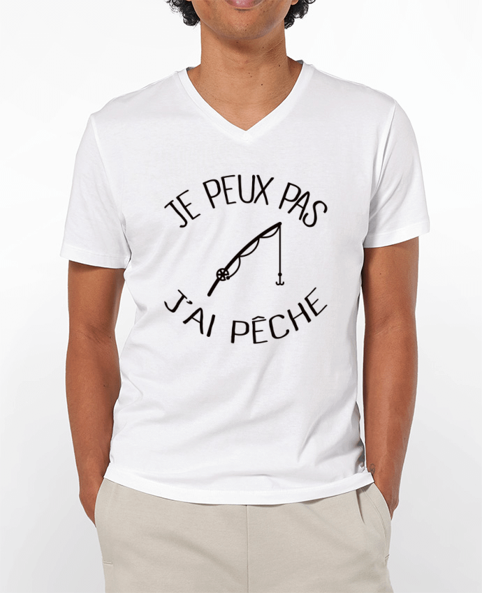 T-shirt homme Je peux pas j'ai pêche par Freeyourshirt.com