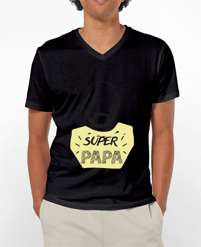 T-shirt homme SUPER PAPA / LOVELY DAD par IDÉ'IN