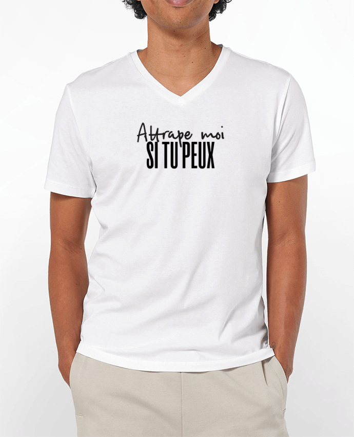 T-shirt homme Attrape moi si tu peux par tunetoo