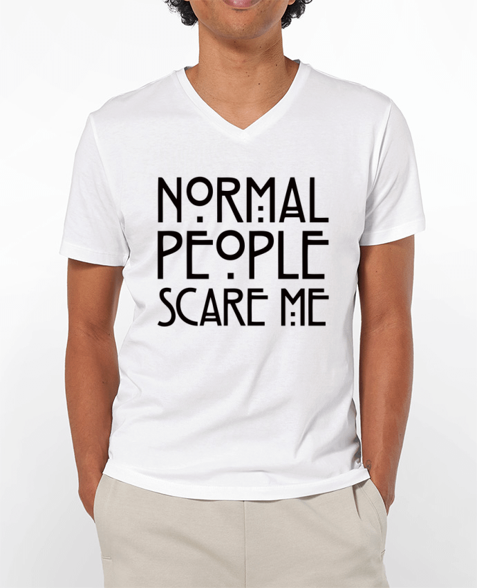 T-shirt homme Normal People Scare Me par Freeyourshirt.com