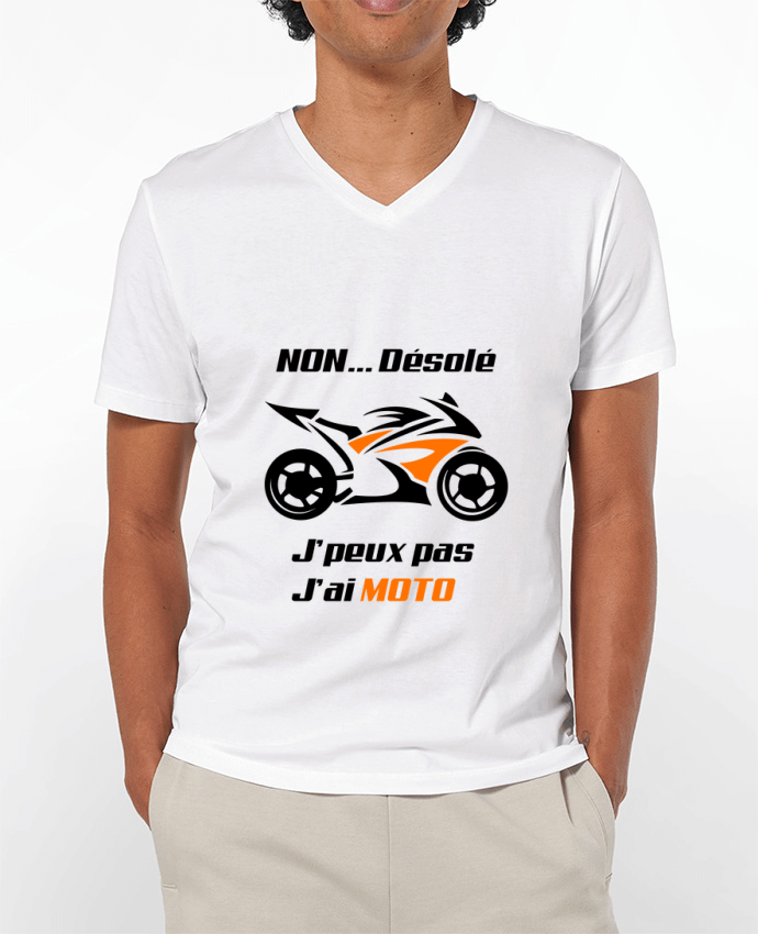 T-shirt homme J'peux pas j'ai moto par MotorWave's
