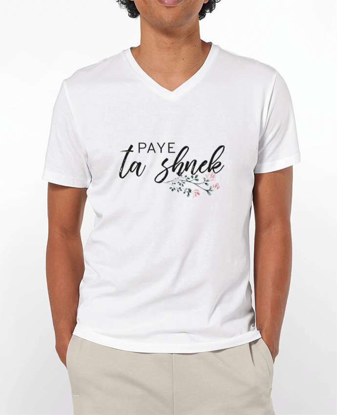 T-shirt homme Paye ta shnek par Folie douce