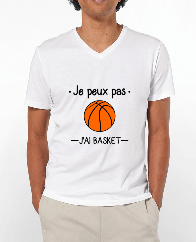 T-shirt homme Je peux pas j'ai basket,basketball,basket-ball par Benichan