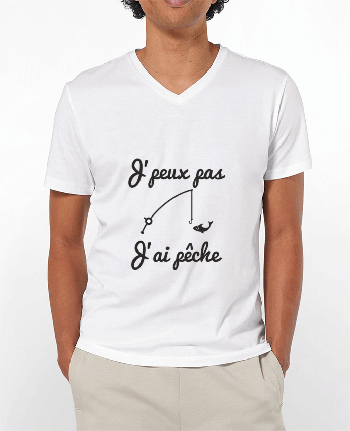 T-shirt homme J'peux pas j'ai pêche,tee shirt pécheur,pêcheur par Benichan