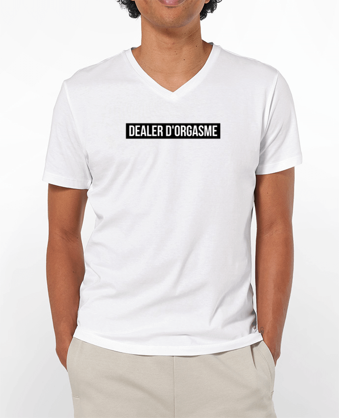 T-shirt homme Dealer d'orgasme par tunetoo