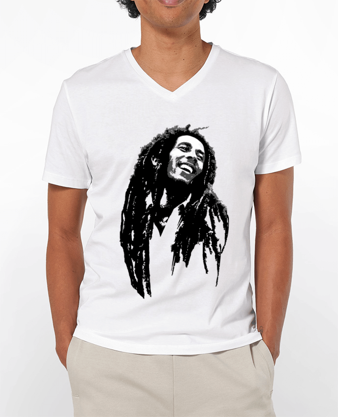 T-shirt homme Bob Marley par Graff4Art