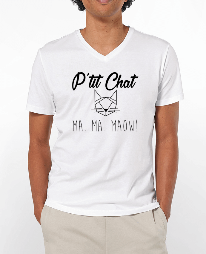 T-shirt homme p'tit chat par Zdav