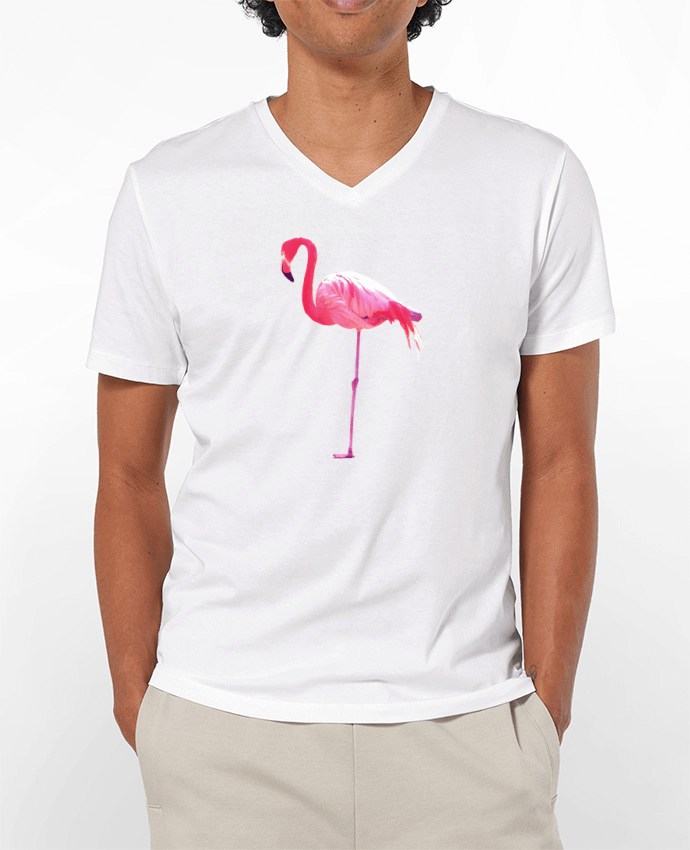 T-shirt homme Flamant rose par justsayin