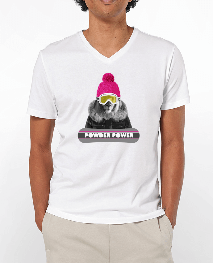 T-shirt homme Lion snowboard par justsayin
