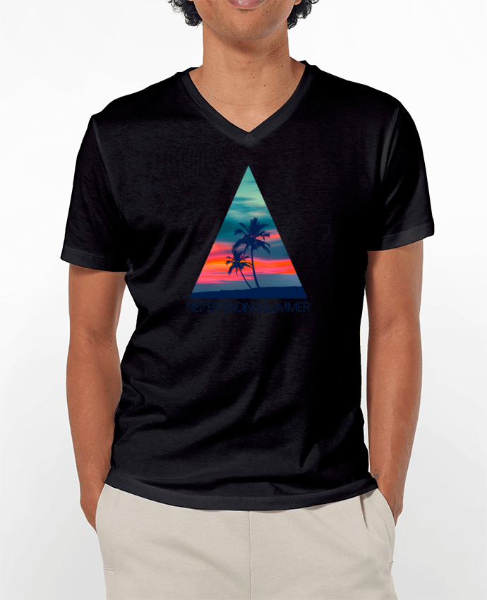 T-shirt homme Never ending summer par justsayin