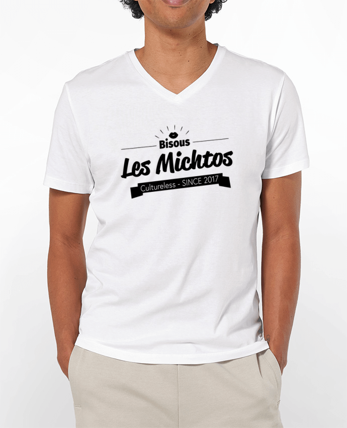 T-shirt homme Bisous les michtos par Axel Sedilliere