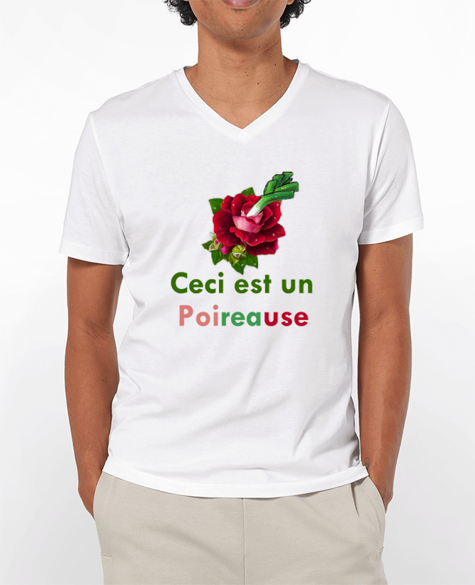 T-shirt homme Poireause par Y E S