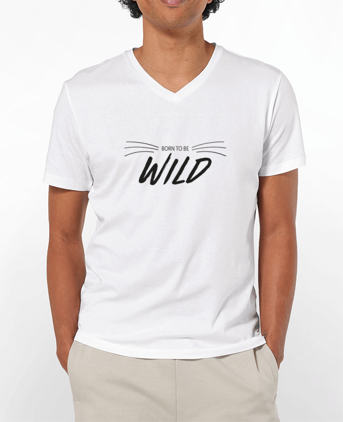T-shirt homme BORN TO WILD par IDÉ'IN