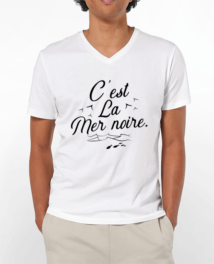 T-shirt homme C'est la mer noire par Original t-shirt