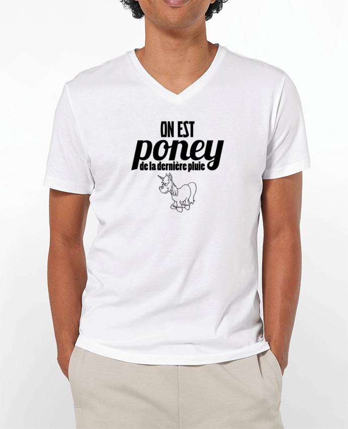 T-shirt homme On est poney de la dernière pluie par tunetoo