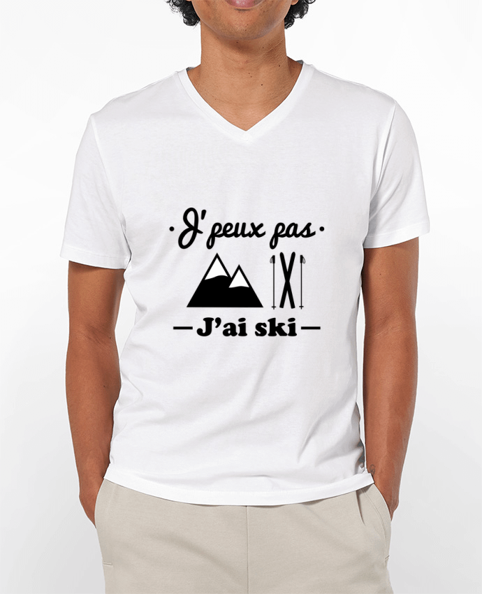 T-shirt homme J'peux pas j'ai ski par Benichan