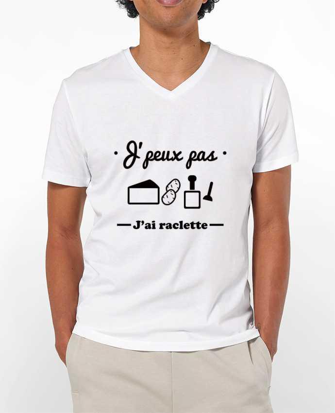 T-shirt homme J'peux pas j'ai raclette par Benichan