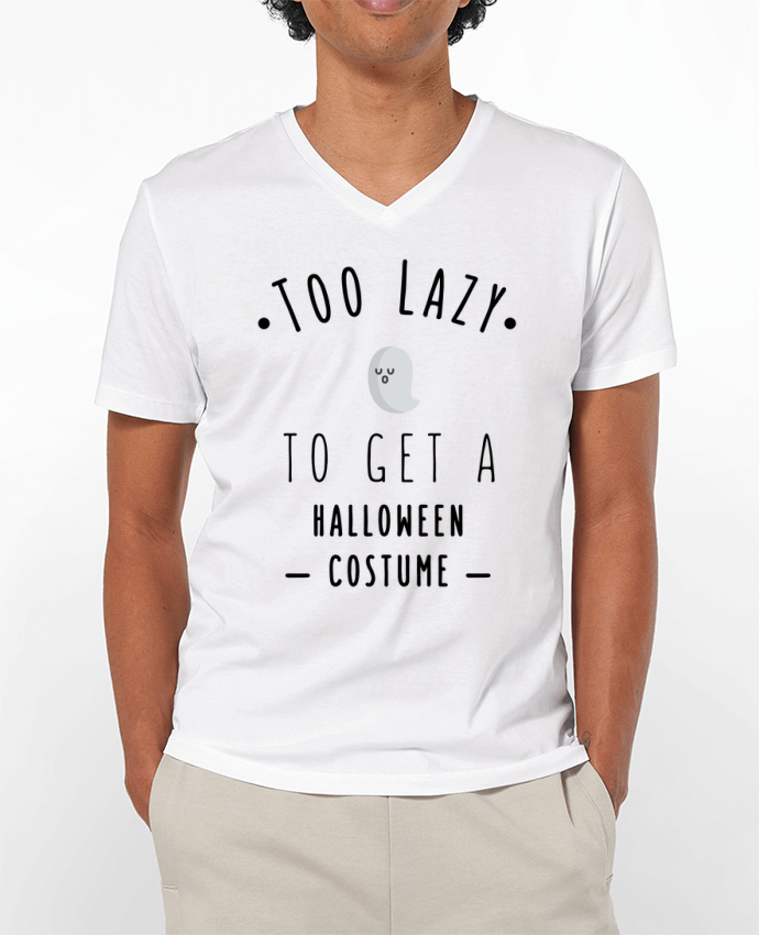 T-shirt homme Too Lazy to get a Halloween Costume par tunetoo