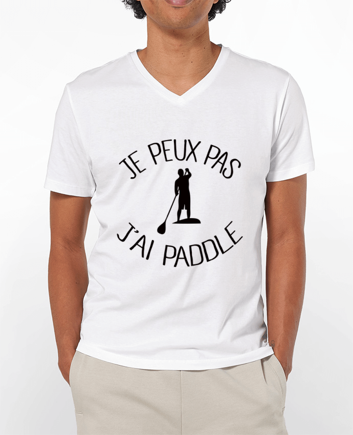 T-shirt homme Je peux pas j'ai Paddle par Freeyourshirt.com