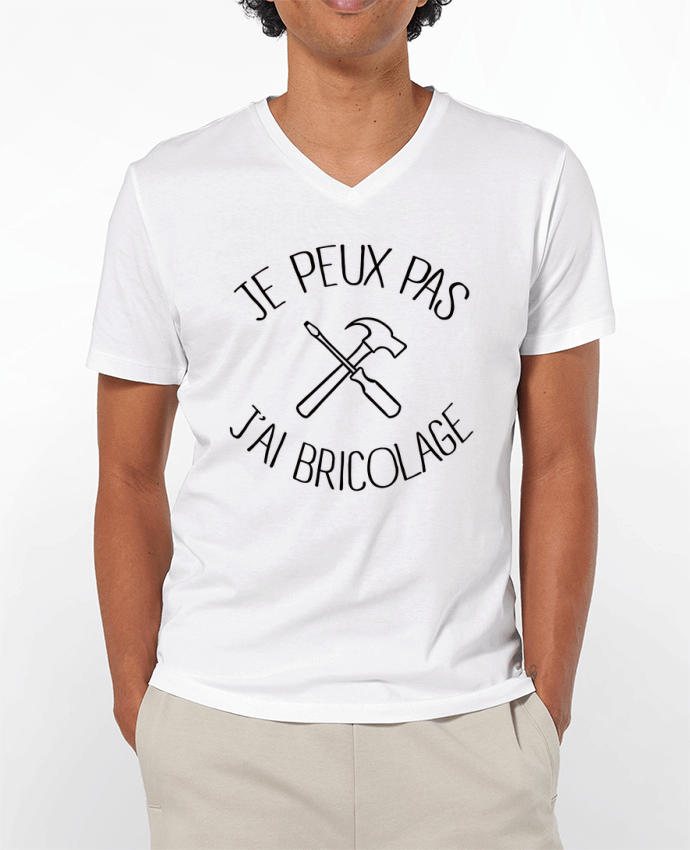 T-shirt homme Je peux pas j'ai Bricolage par Freeyourshirt.com