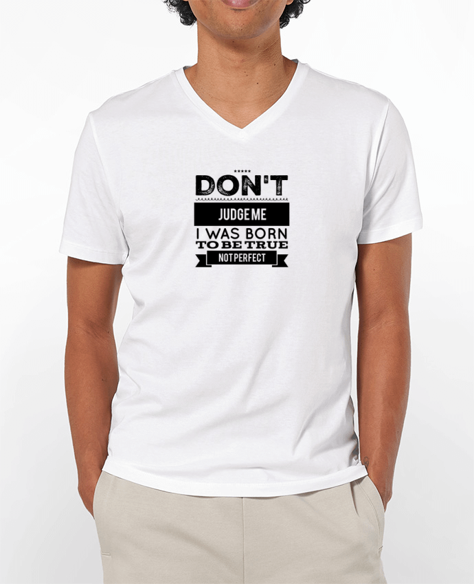 T-shirt homme Don't judge me par Les Caprices de Filles