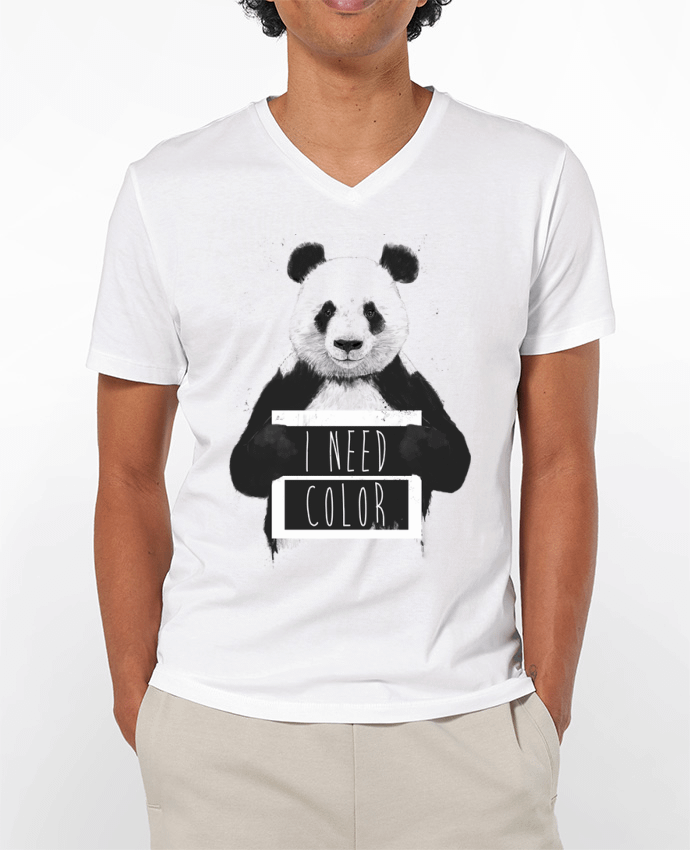 T-shirt homme I need color par Balàzs Solti