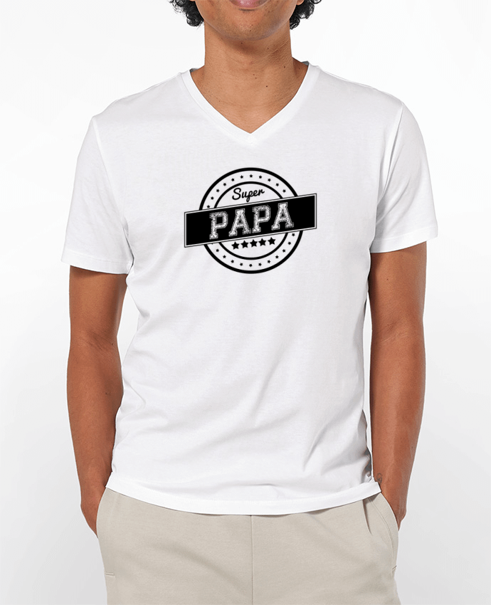 T-shirt homme Super papa par justsayin