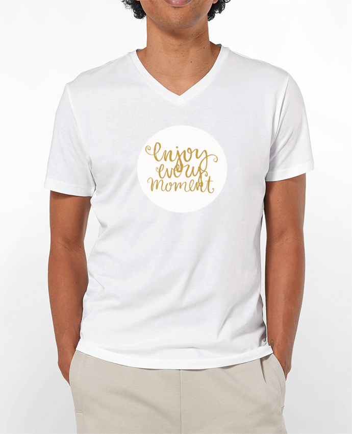 T-shirt homme Enjoy every moment par Les Caprices de Filles