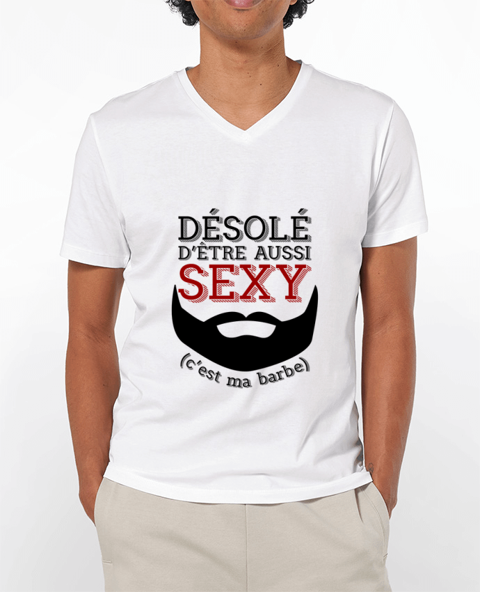 T-shirt homme Barbe sexy cadeau humour par Original t-shirt