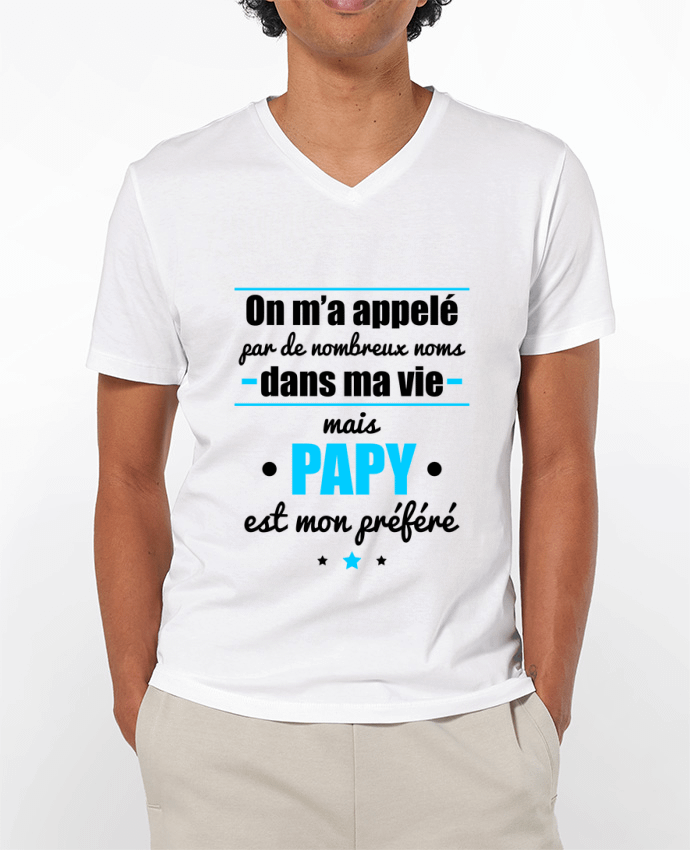 T-shirt homme On m'a appelé par de nombreux noms dans ma vie mais papy est mon préféré par Benichan