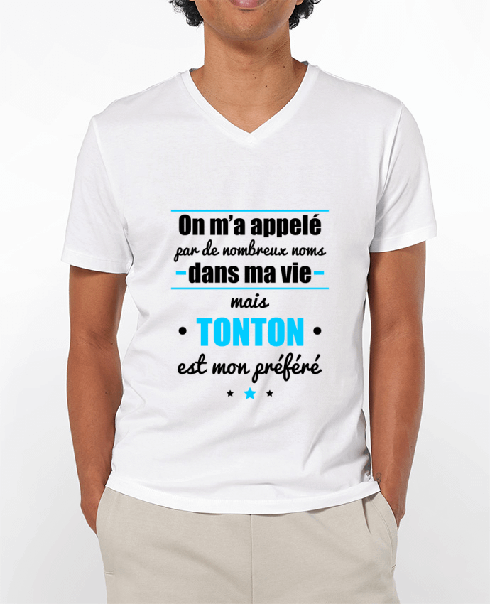 T-shirt homme On m'a appelé par de nombreux noms dans ma vie mais tonton est mon préféré par Benich