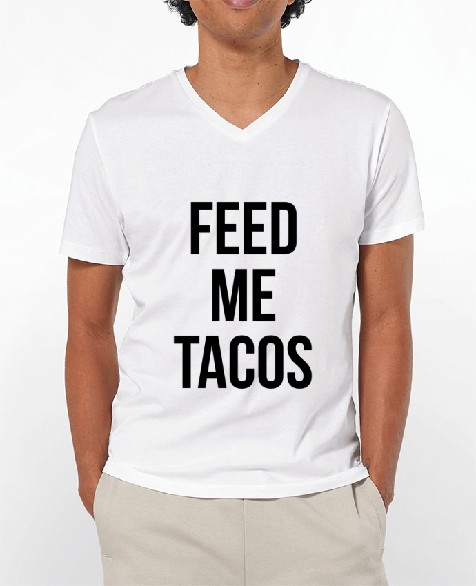T-shirt homme Feed me tacos par Bichette