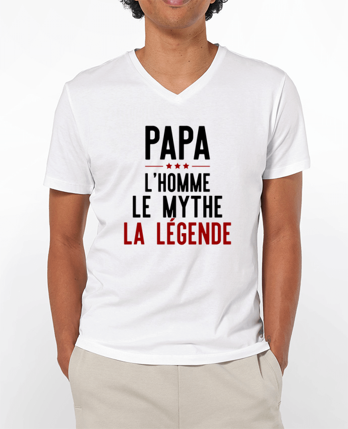 T-shirt homme Papa la légende cadeau par Original t-shirt