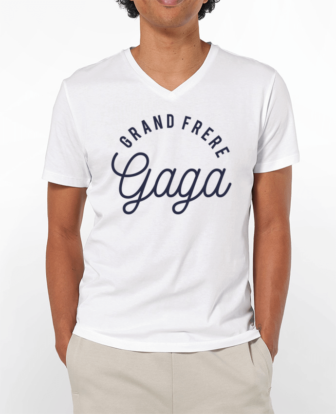 T-shirt homme Grand frère gaga par tunetoo