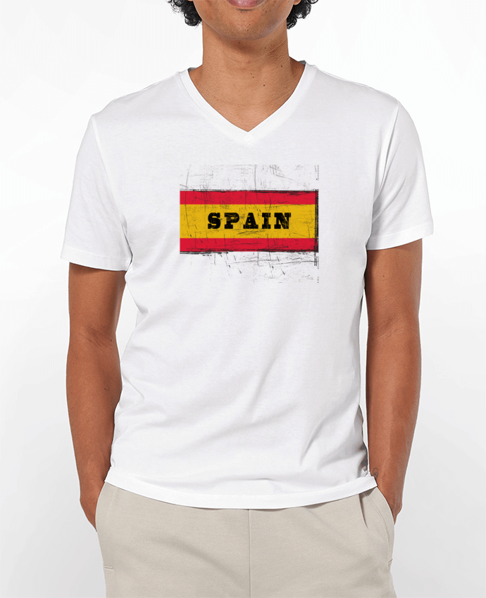 T-shirt homme Drapeau espagnol par Les Caprices de Filles