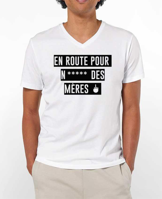 T-shirt homme En route pour N***** des mères par tunetoo