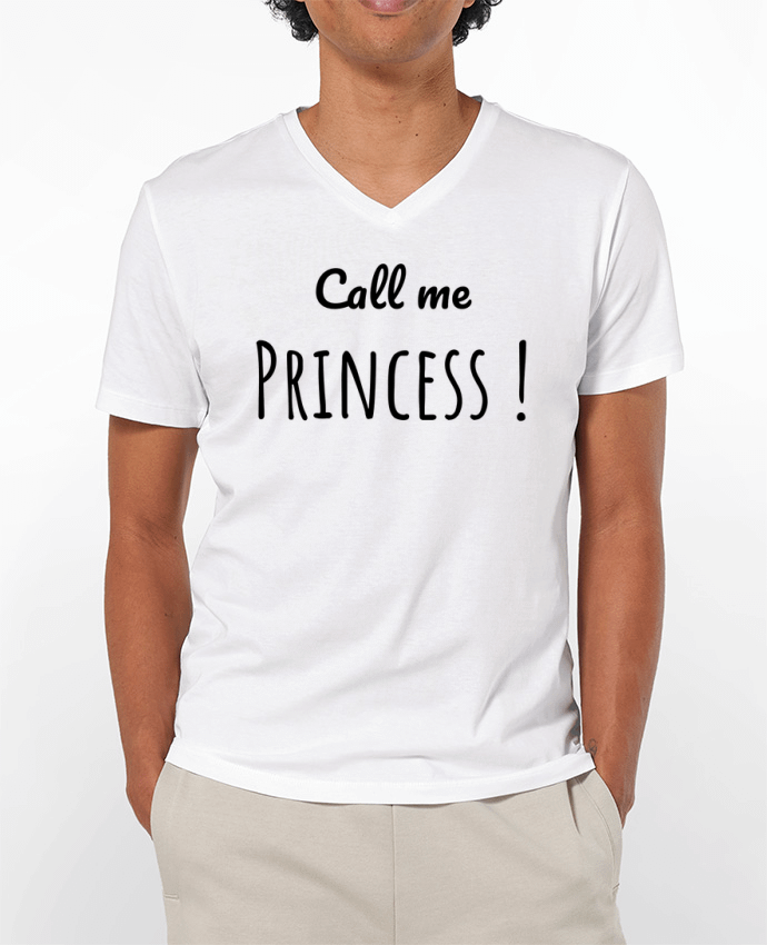 T-shirt homme Call me Princess par Madame Loé